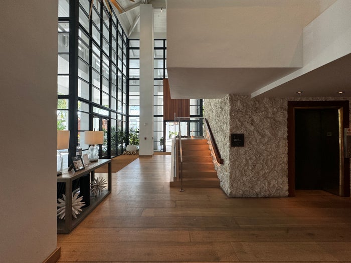 Bakers Cay Lobby Entrance and Stairs