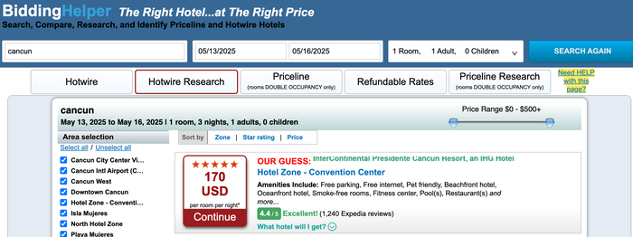 BetterBidding Cancun Result BetterBidding Cancun Result
