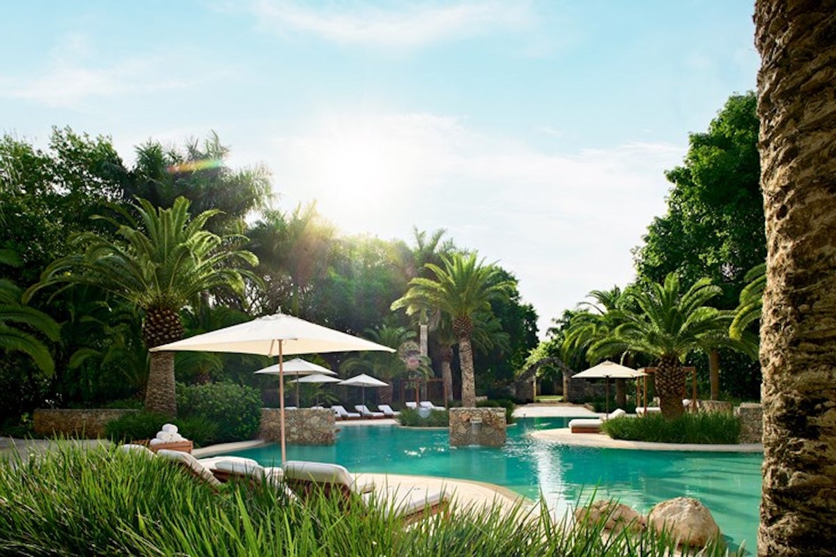 Chable Yucatan pool Leading Hotels of the World