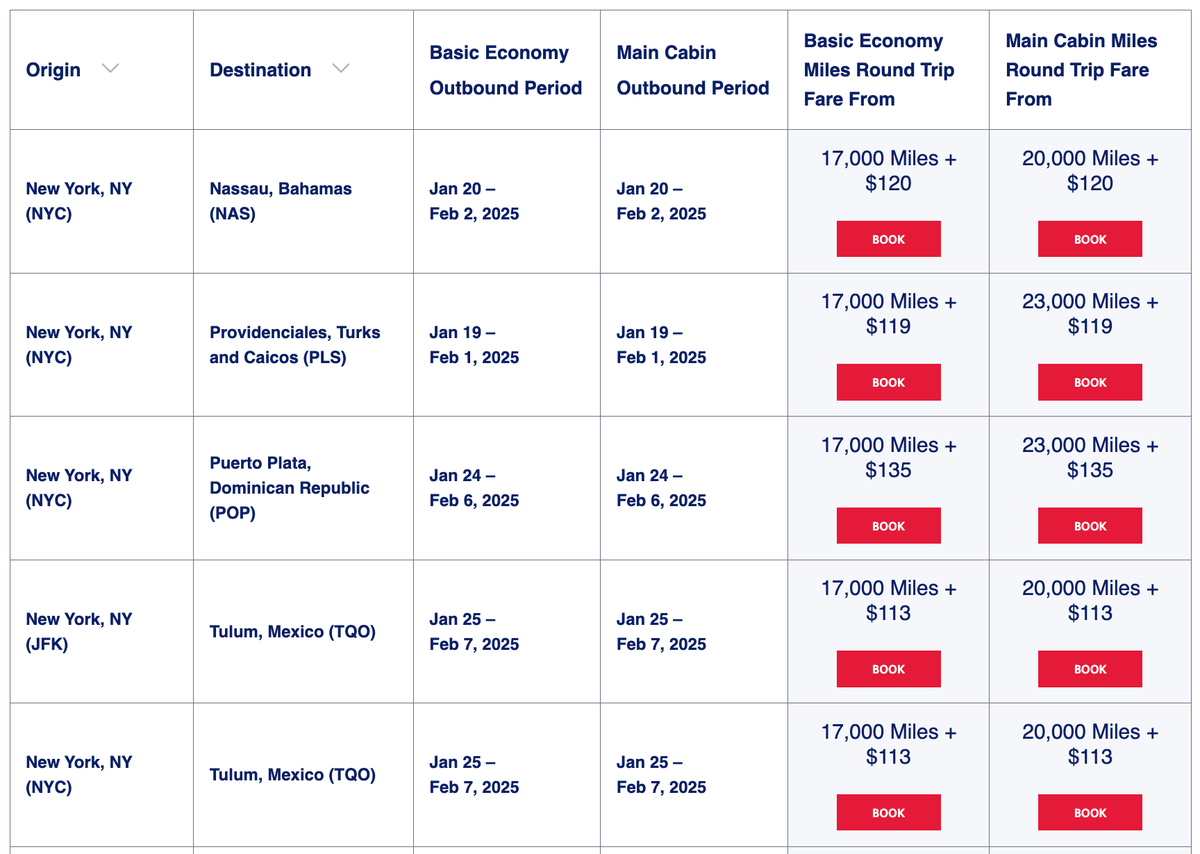 Delta flash sale from JFK September 2024