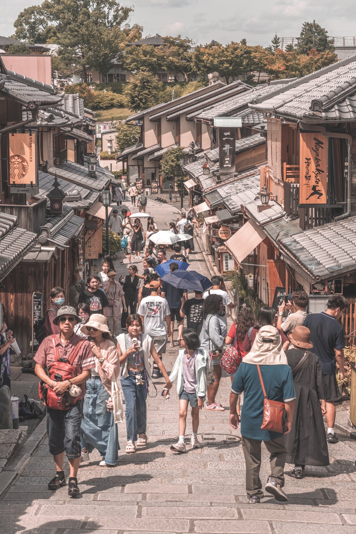 Higashiyama streets Kyoto Japan