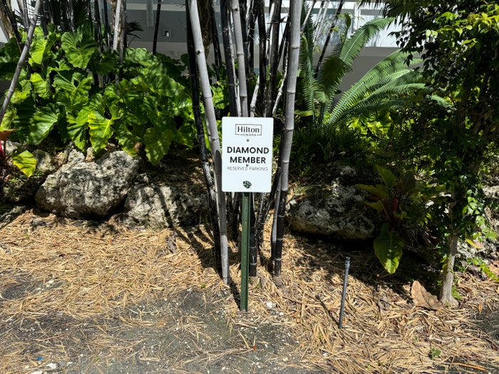Hilton Diamond Parking Spot