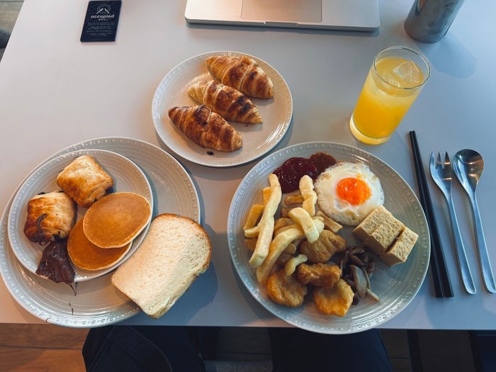 Hyatt House Tokyo Shibuya breakfast plate Hyatt House Tokyo Shibuya breakfast plate
