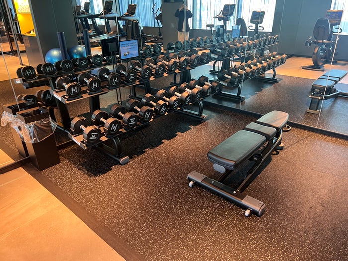 Hyatt House Tokyo Shibuya fitness center strength equipment Hyatt House Tokyo Shibuya fitness center strength equipment