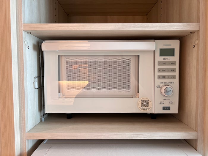 Hyatt House Tokyo Shibuya guest room microwave Hyatt House Tokyo Shibuya guest room microwave