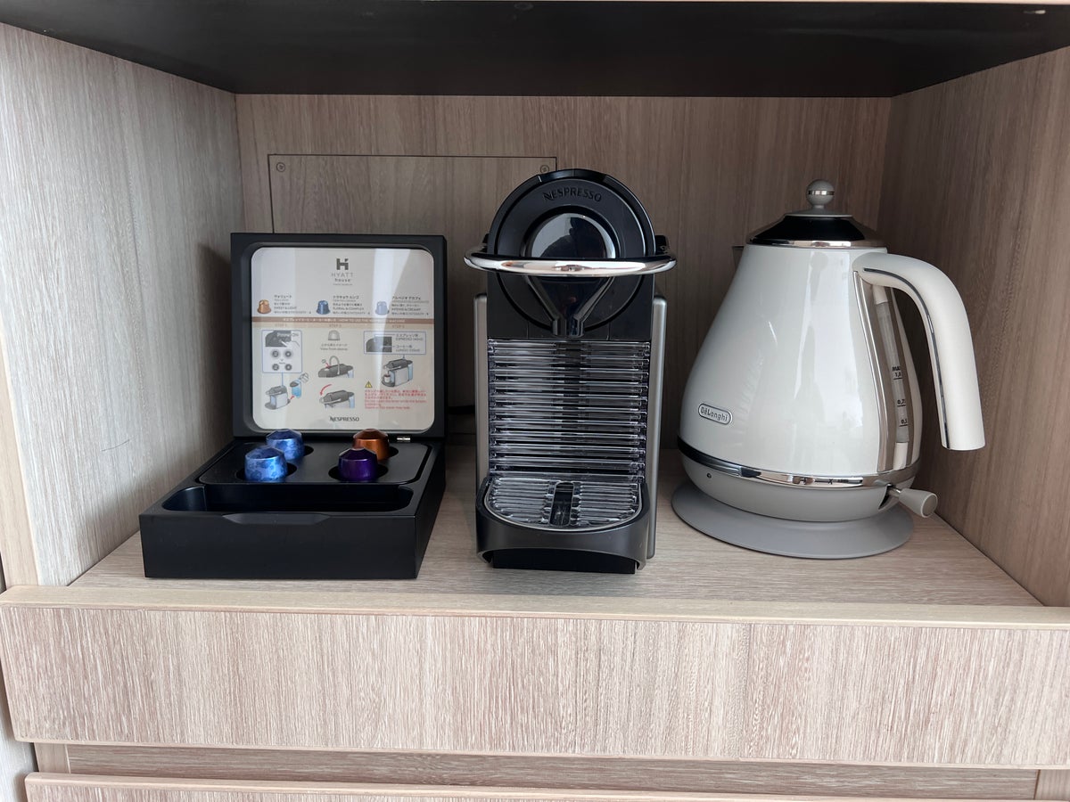 Hyatt House Tokyo Shibuya room coffee station