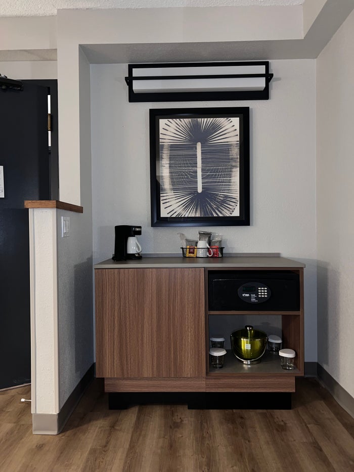 Hyatt Place Orlando Airport room corner Hyatt Place Orlando Airport room corner