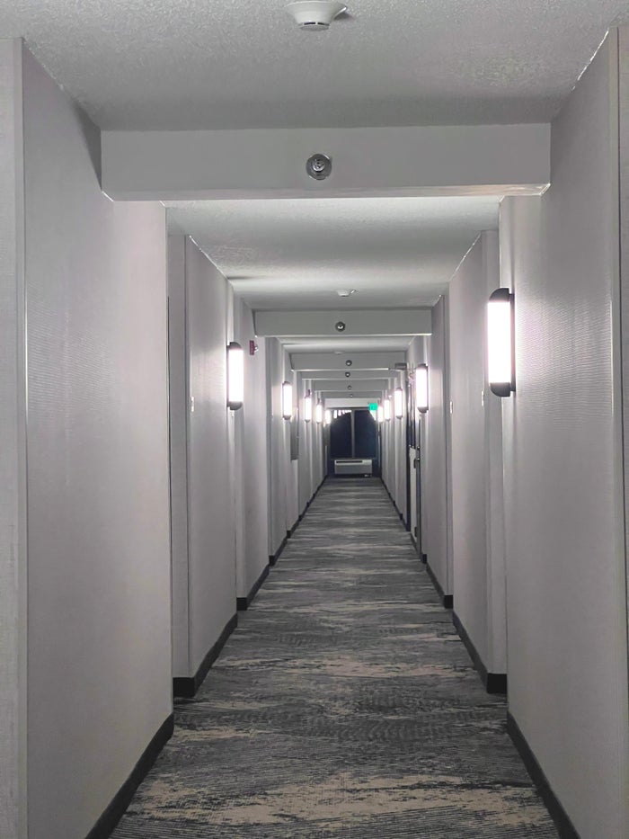 Hyatt Place Orlando Airport room hallway Hyatt Place Orlando Airport room hallway