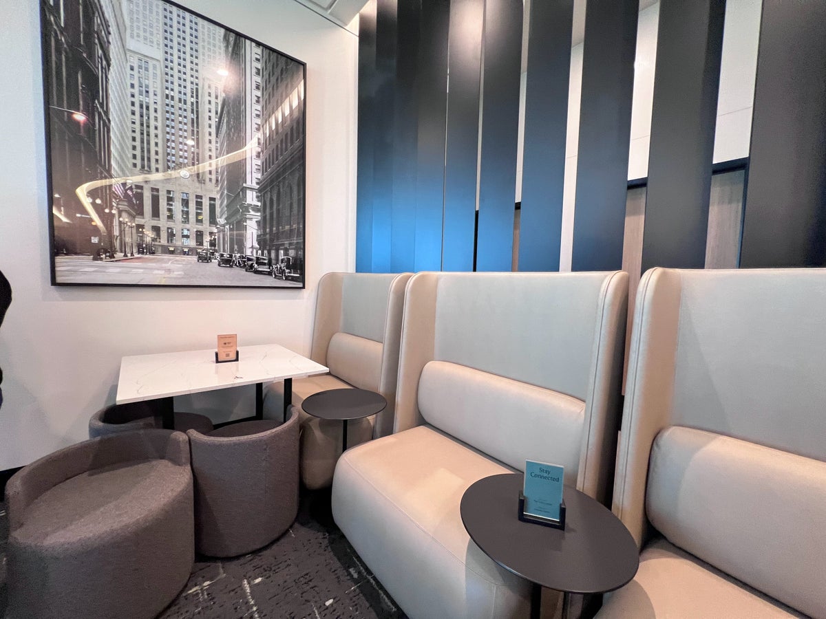 Lounge seating at The Club MDW Midway