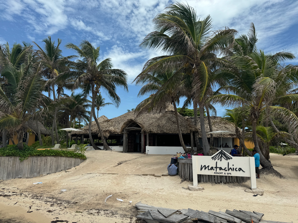 Matachica Resort Belize Mr Mrs Smith beach view