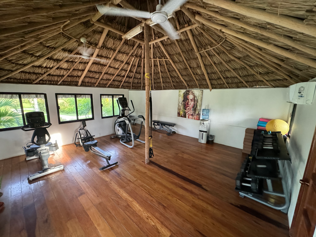 Matachica Resort Belize Mr Mrs Smith gym