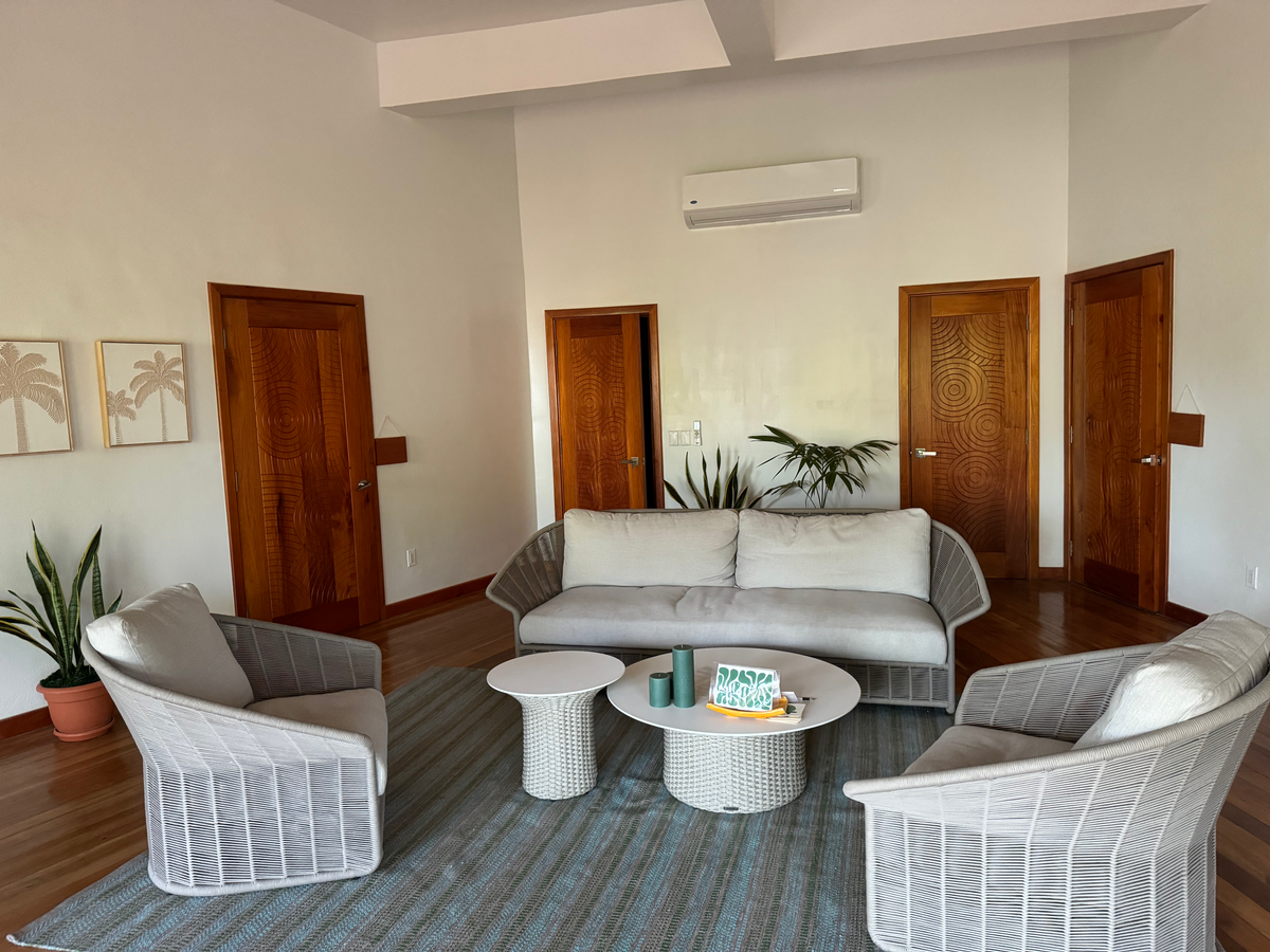 Matachica Resort Belize Mr Mrs Smith spa interior