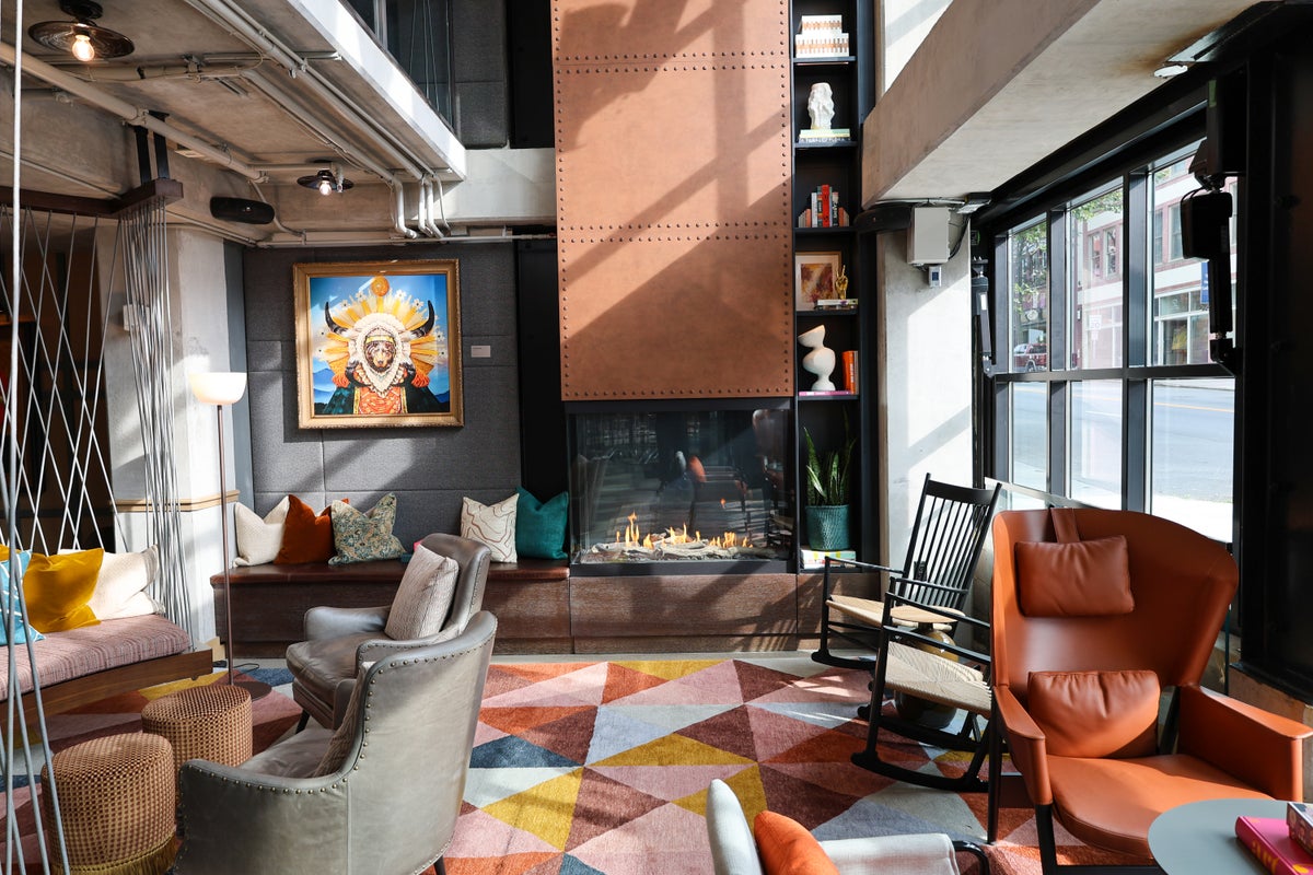 Moxy Asheville lobby