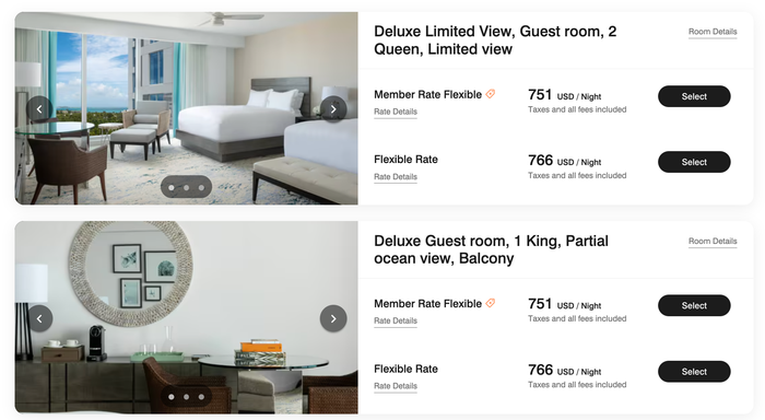 Ritz Carlton Cash Rates Ritz Carlton Cash Rates