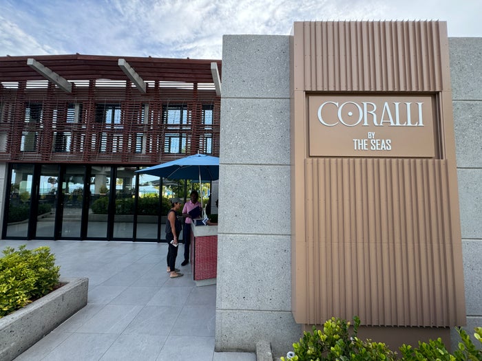 Ritz Turks Coralli Restaurant Sign Ritz Turks Coralli Restaurant Sign