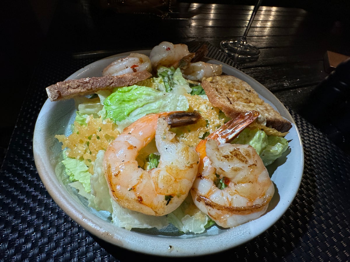 Ritz Turks Grilled Shrimp Caesar Salad