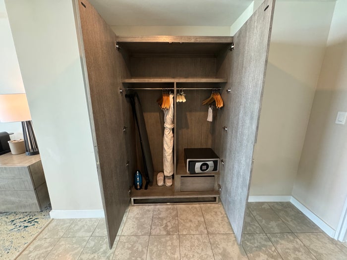 Ritz Turks Junior Suite closet Ritz Turks Junior Suite closet