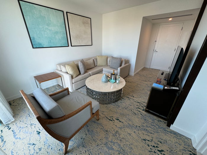 Ritz Turks Junior Suite living room sitting area Ritz Turks Junior Suite living room sitting area