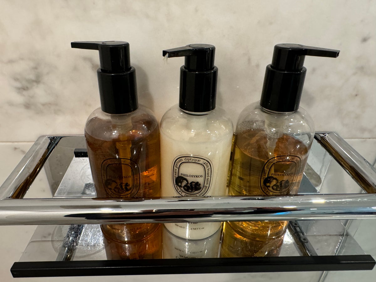 Ritz Turks shower toiletries