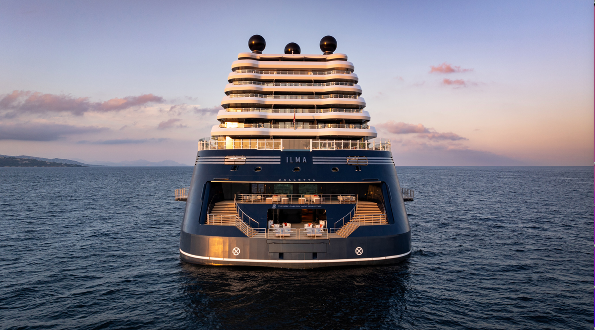 The Ritz-Carlton Yacht Collection’s Newest Ship, Ilma, Debuts in Europe