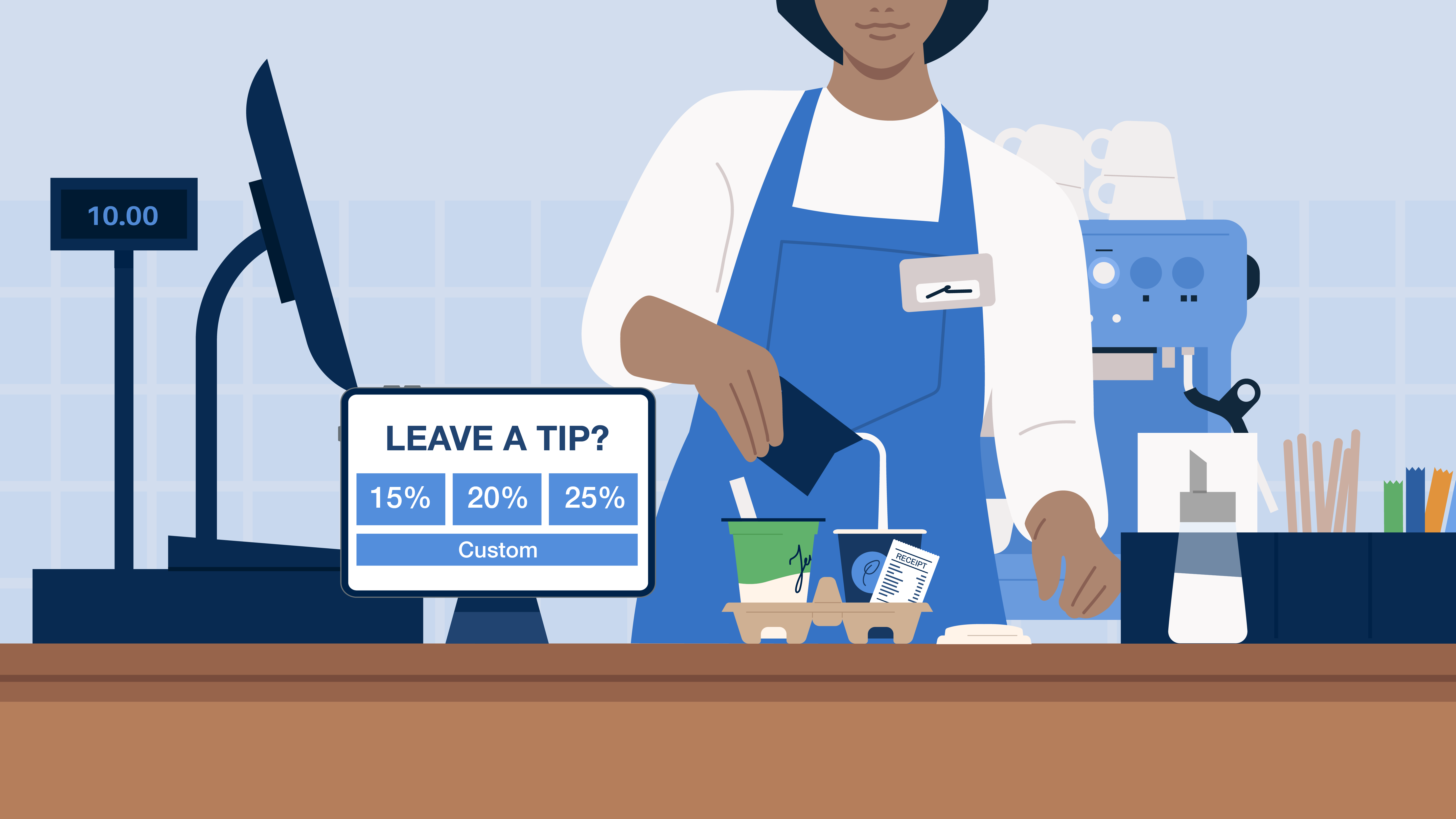 Americans' Tipping Habits Revealed: Where Tips Are Least Likely