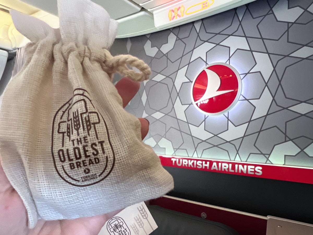 Turkish Airlines The Oldest Bread inagural flight 1