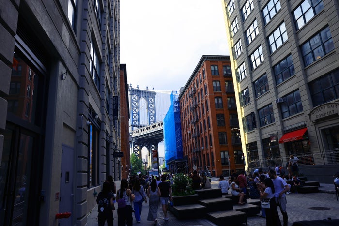 sm Manhattan Bridge DUMBO Washington Street