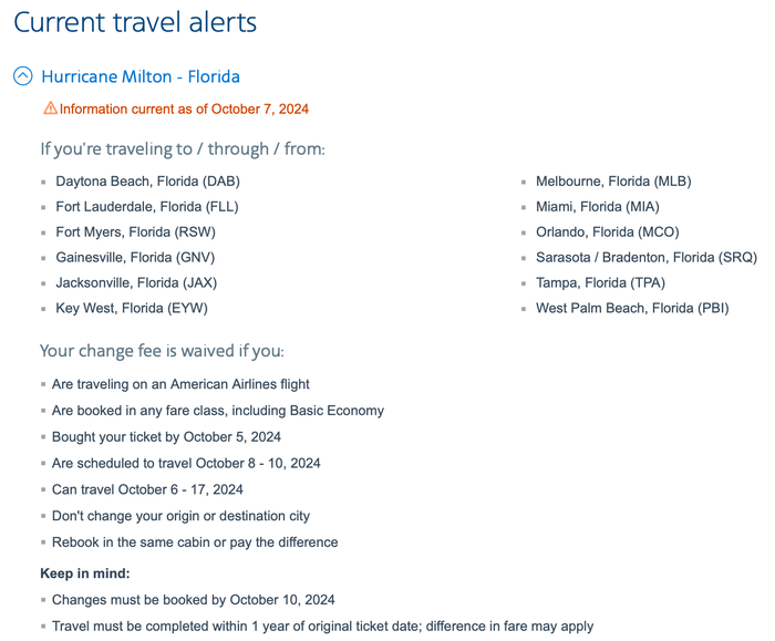 AA Travel Alerts Milton AA Travel Alerts Milton