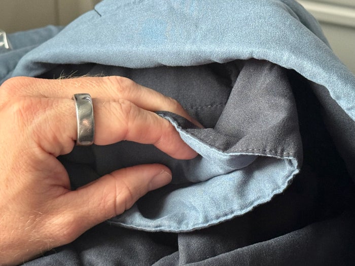 Air France Boeing 789 premium economy blanket
