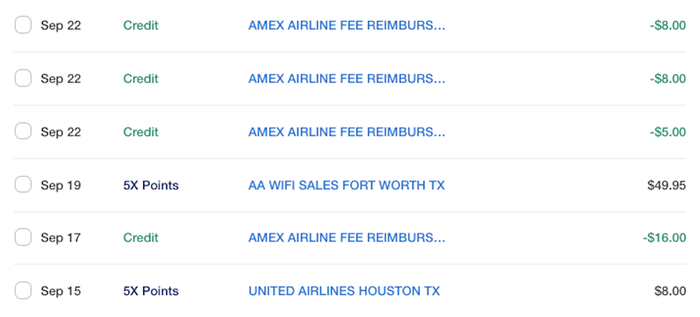 Amex Platinum reimbursement credits Amex Platinum reimbursement credits