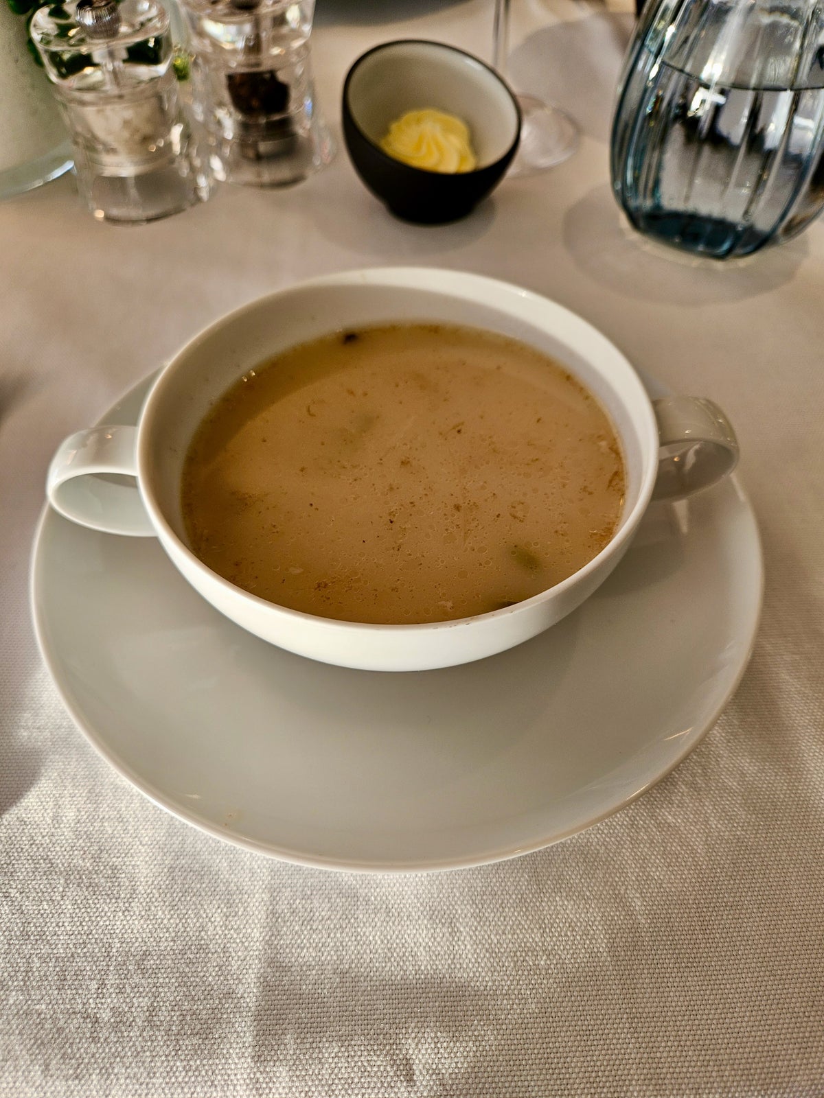 Antarctica cruise food soup