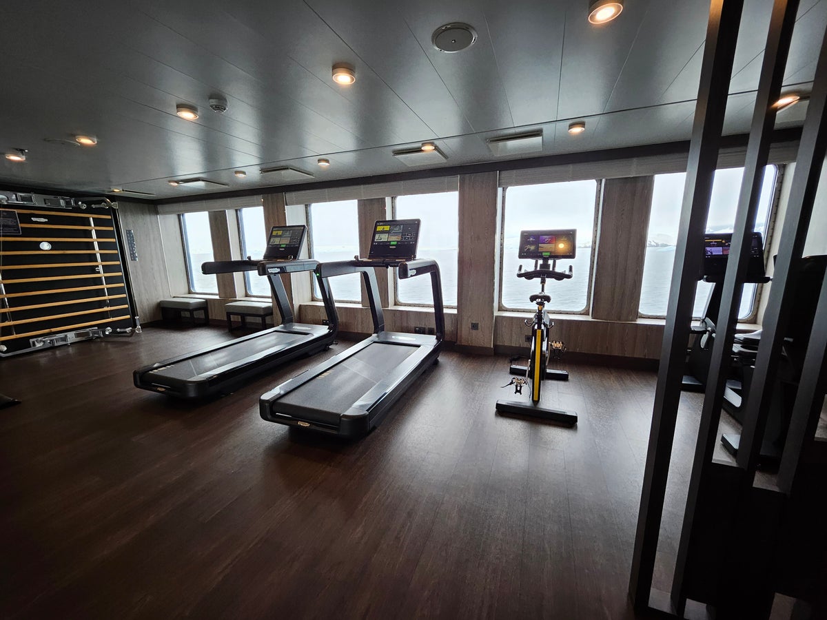 Antarctica cruise gym