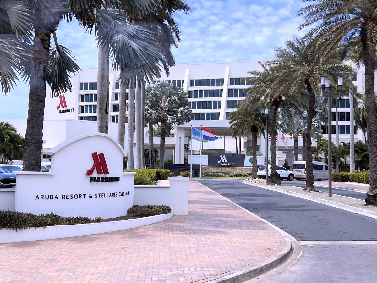 Aruba Marriott Resort and Stellaris Casino entrance