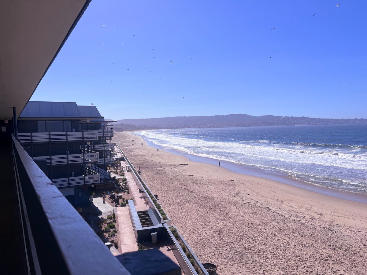 Beach view at Monterey Beach Hotel