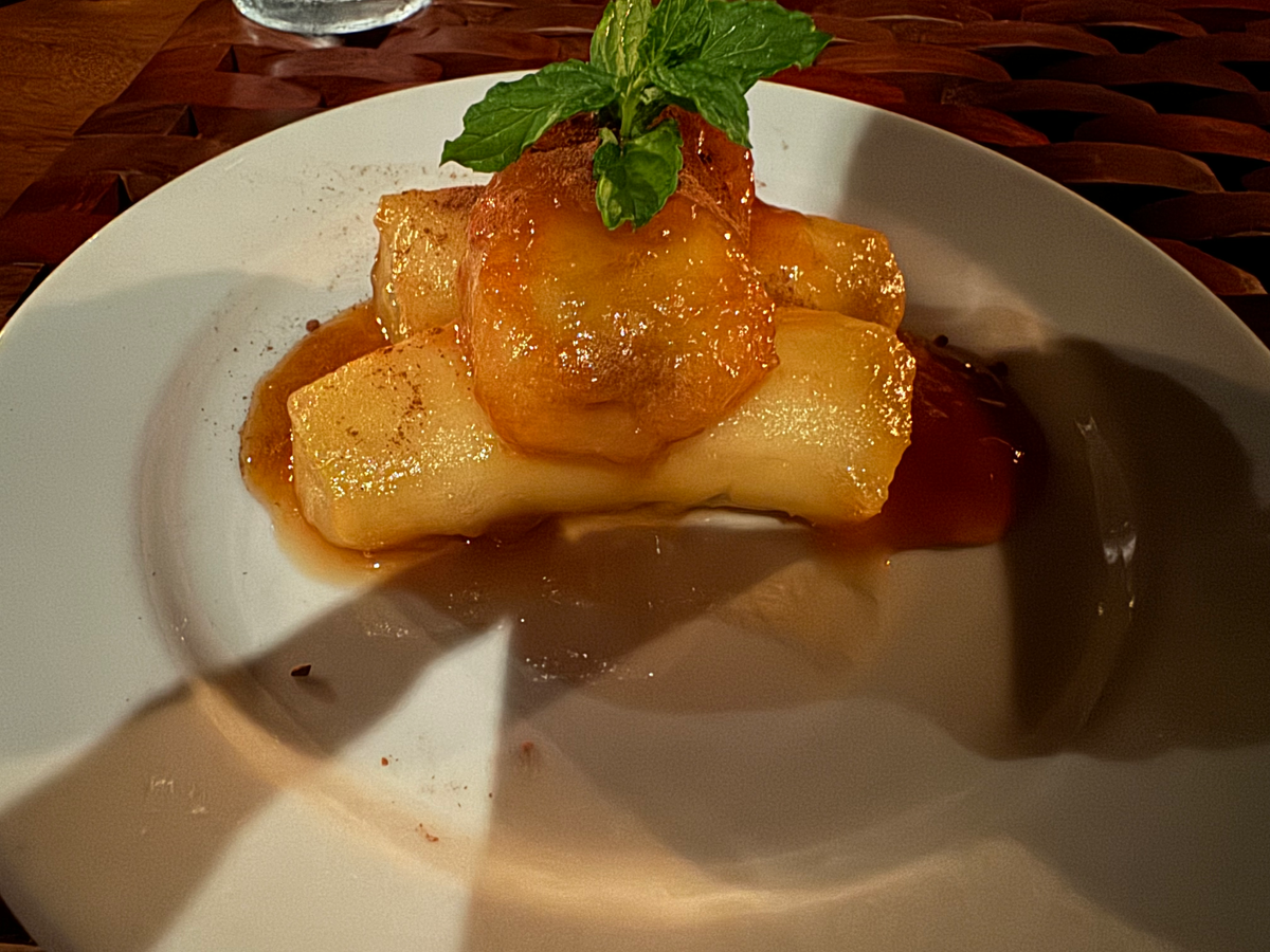 Blancaneaux Lodge Belize Mr Mrs Smith Garden Spot dessert