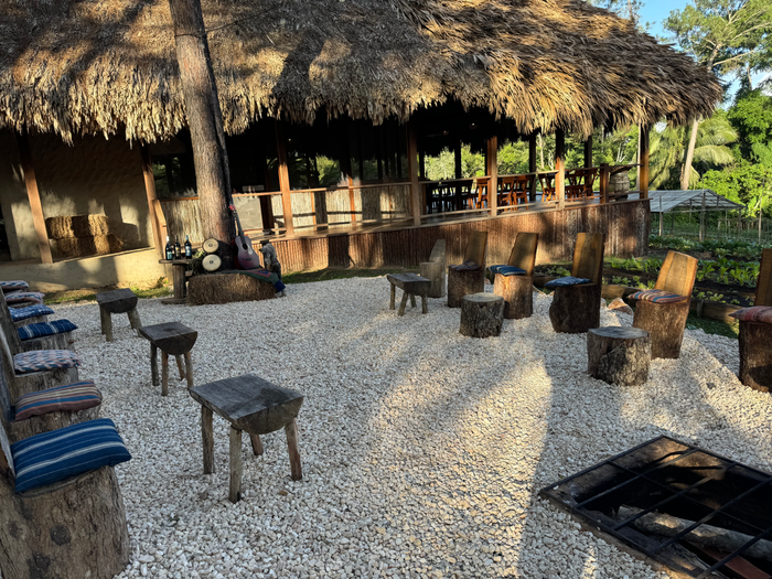 Blancaneaux Lodge Belize Mr Mrs Smith Garden Spot entrance area Blancaneaux Lodge Belize Mr Mrs Smith Garden Spot entrance area