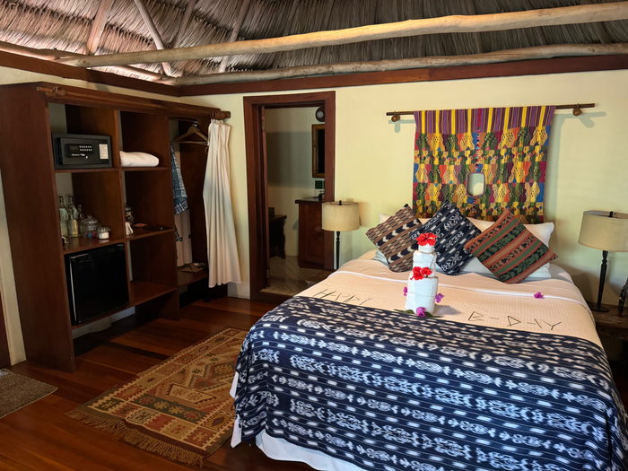 Blancaneaux Lodge Belize Mr Mrs Smith bedroom at an angle Blancaneaux Lodge Belize Mr Mrs Smith bedroom at an angle