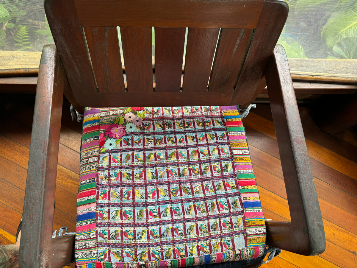 Blancaneaux Lodge Belize Mr Mrs Smith chair cover pattern