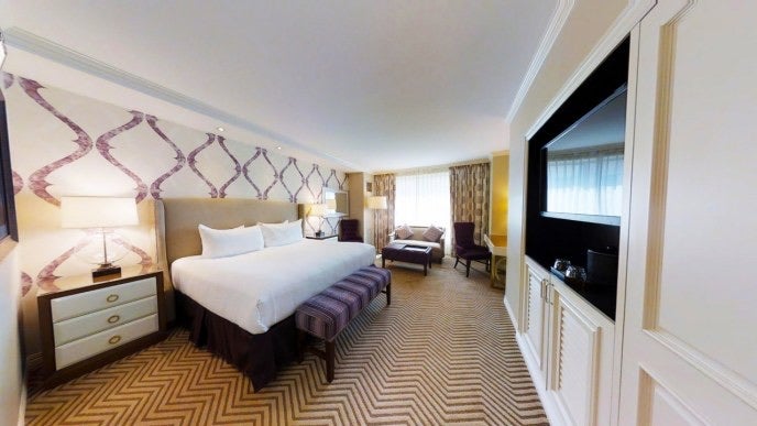 Caesars New Orleans bedroom