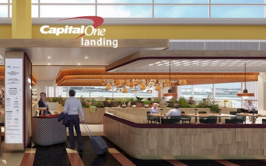 Capital One Landing rendering