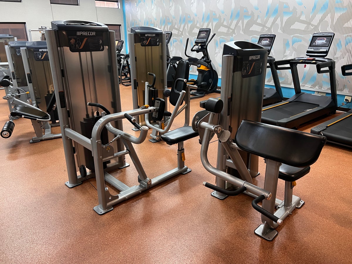 Crowne Plaza Suites MSP Airport Mall of America fitness center machines