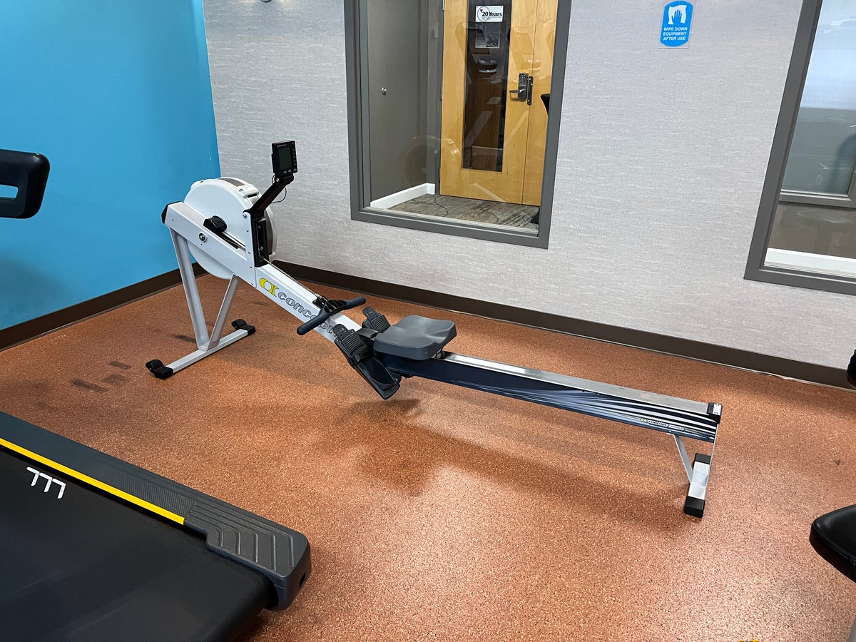 Crowne Plaza Suites MSP Airport Mall of America fitness center rowing machine