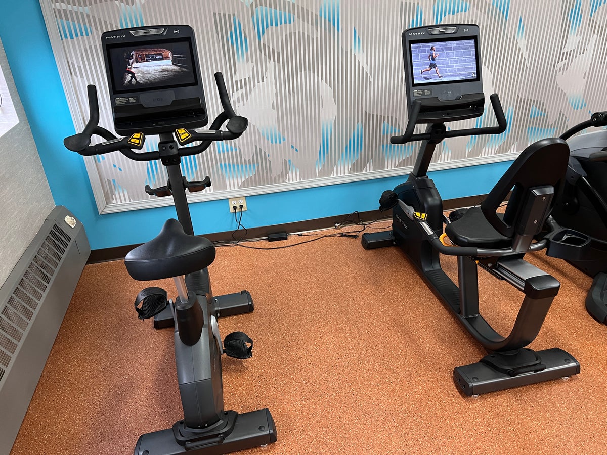 Crowne Plaza Suites MSP Airport Mall of America fitness center stationary bike