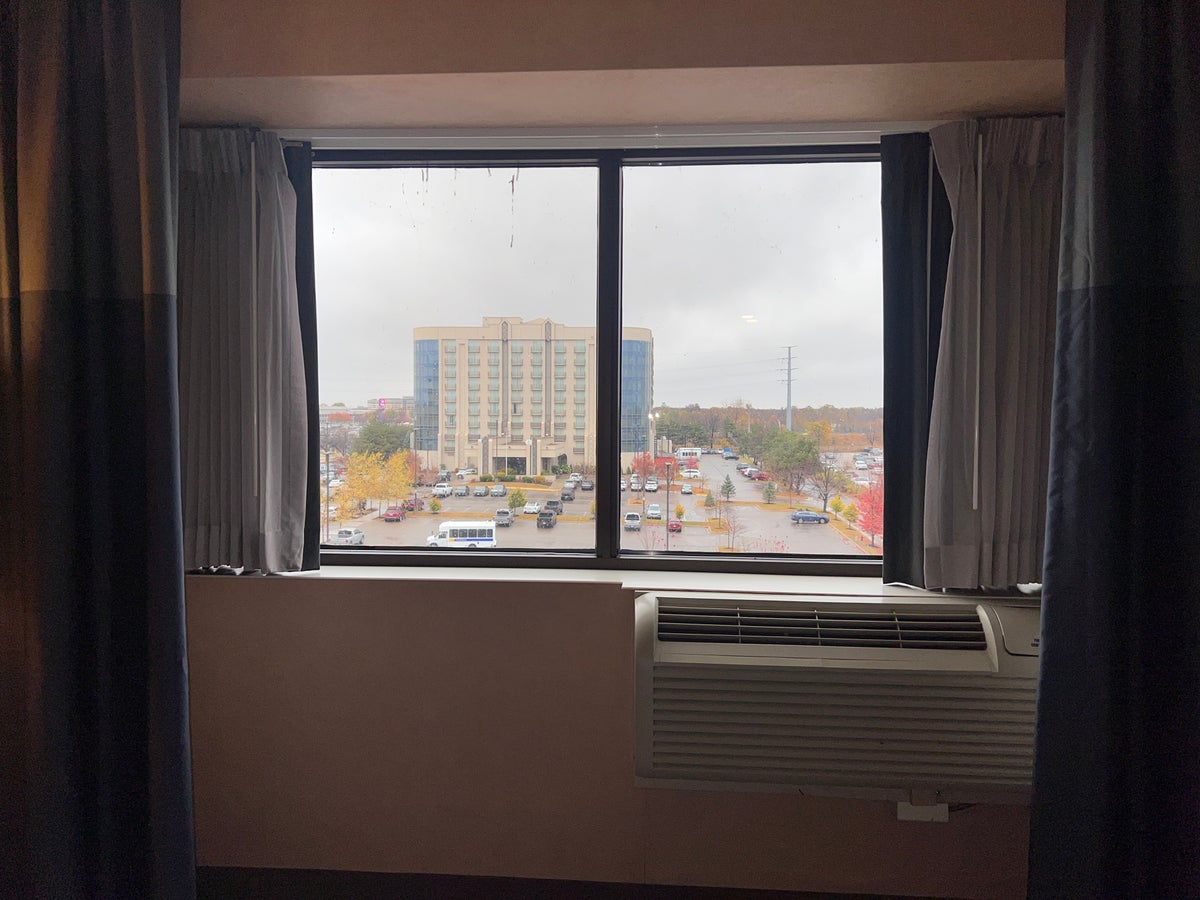 Crowne Plaza Suites MSP Airport Mall of America room windows