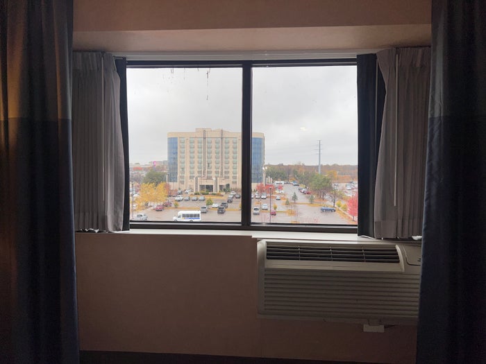 Crowne Plaza Suites MSP Airport Mall of America room windows