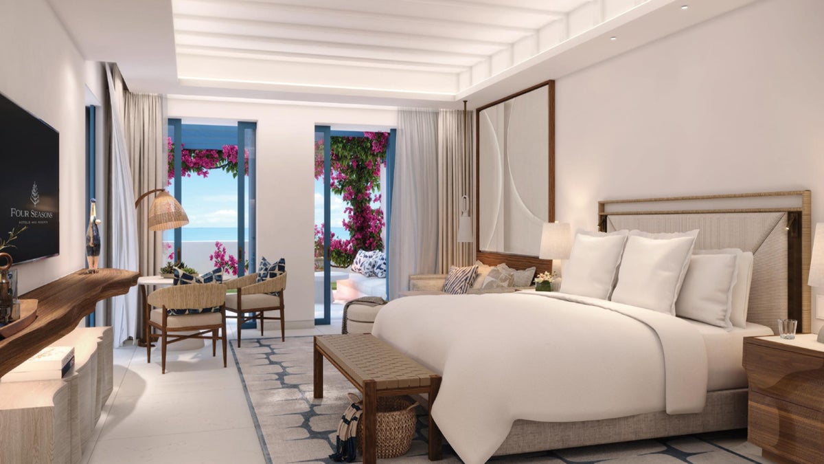 Four Seasons Mykonos guest room