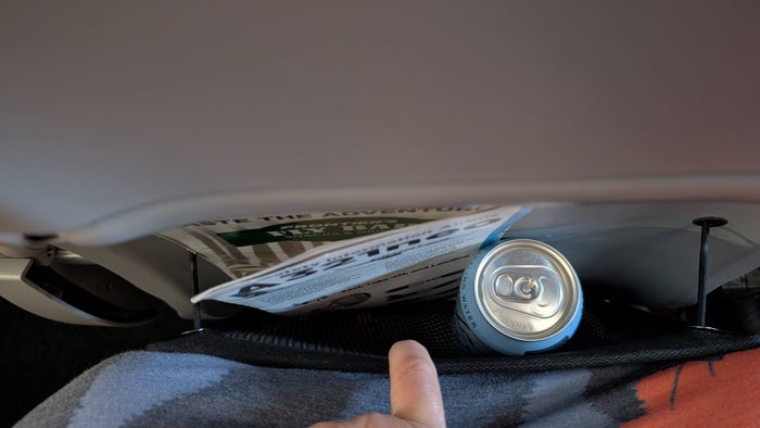 Frontier IAH to ONT seatback pocket Frontier IAH to ONT seatback pocket