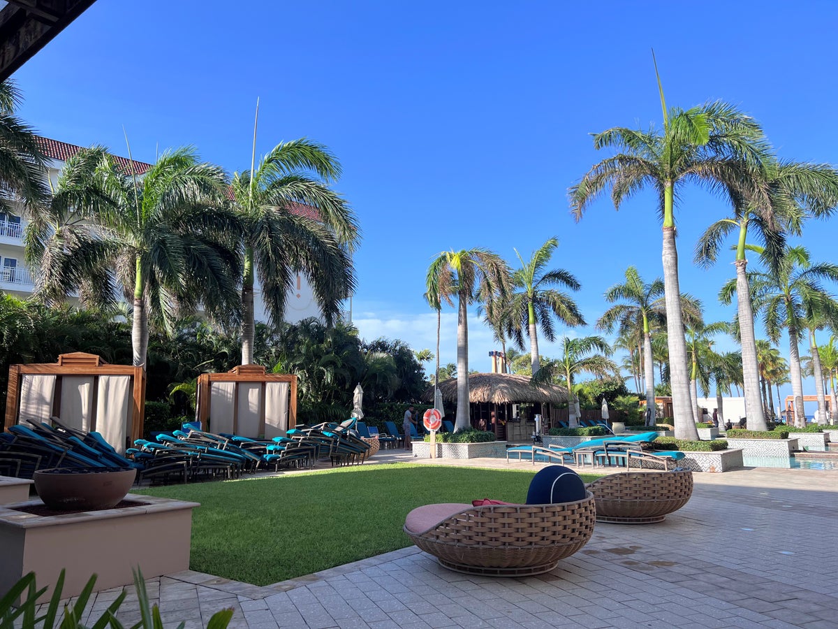 H2Oasis adult pool at Aruba Marriott Resort