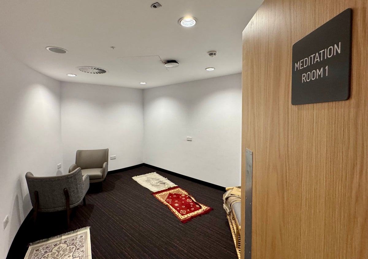 Heathrow Terminal 4 Plaza Premium Lounge meditation room