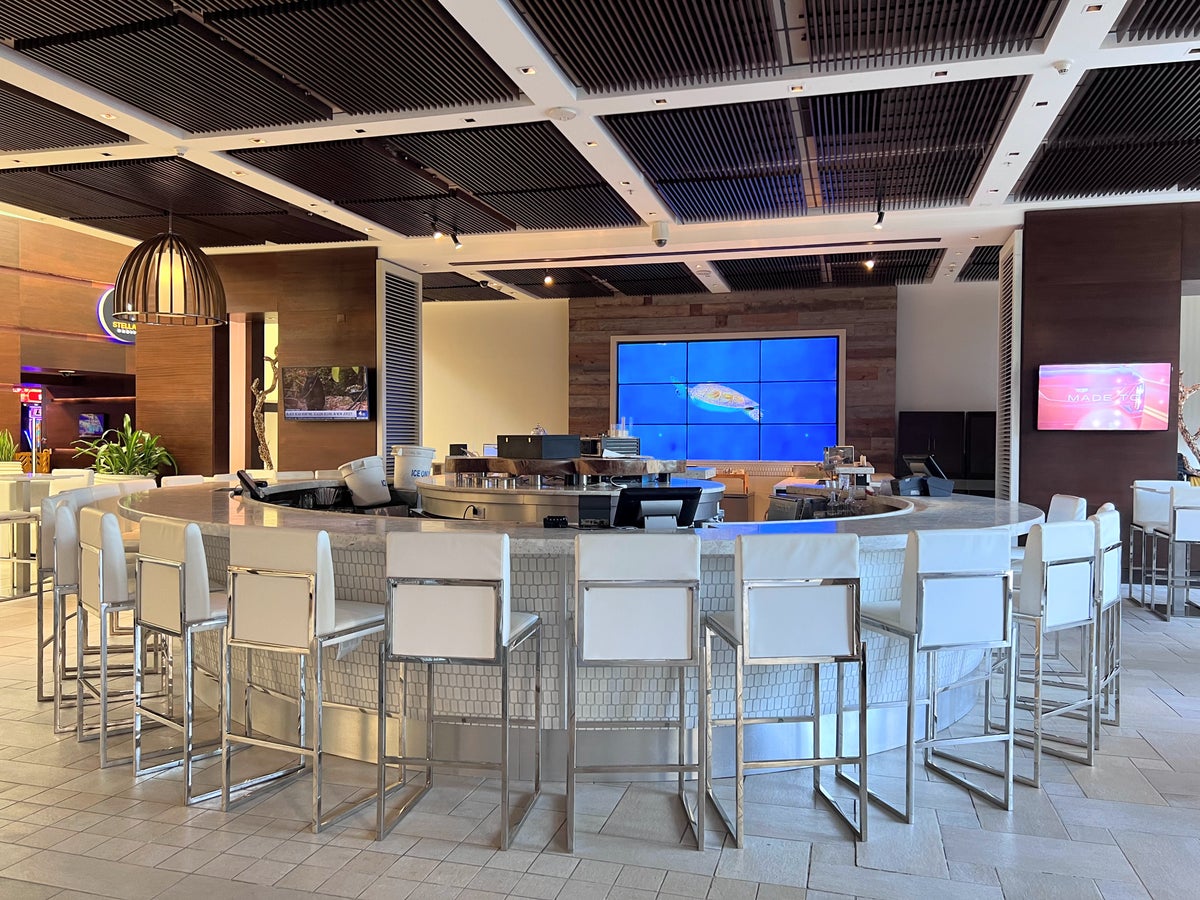 Lobby bar at Aruba Marriott Resort